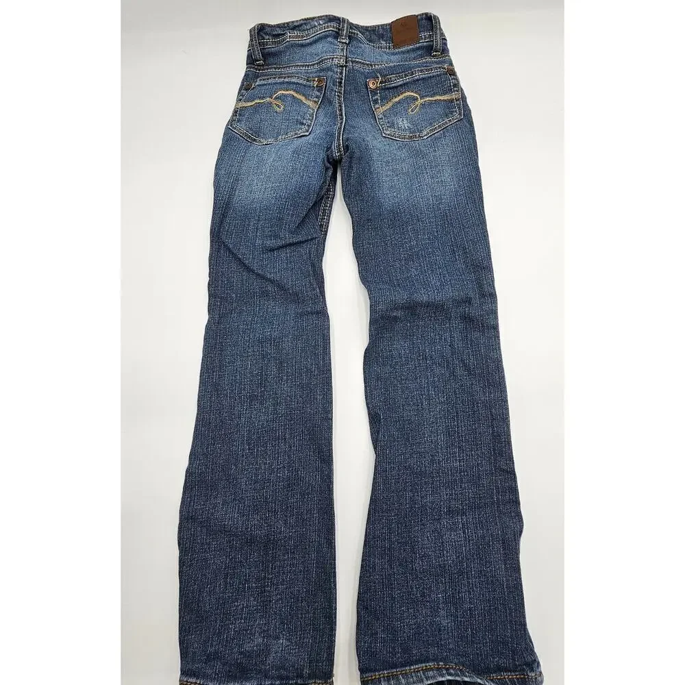 4 Pair Justice Girl's Size 8 Jeans/Jeggings